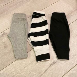 Cloud island 3 pairs of NB leggings